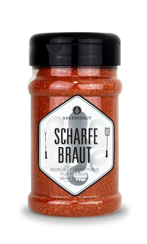 Ankerkraut Scharfe Braut Gewürzmischung im Streuer 165 g Fleischgewürz scharf Top-Angebot