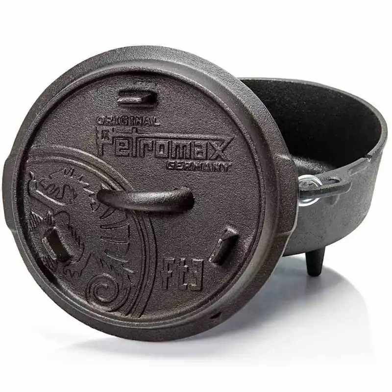 Schneller Versand Petromax Feuertopf ft3 mit Füßen 1,6 Liter Gusseisen 25,5 x 16 x 22 cm Dutch Oven