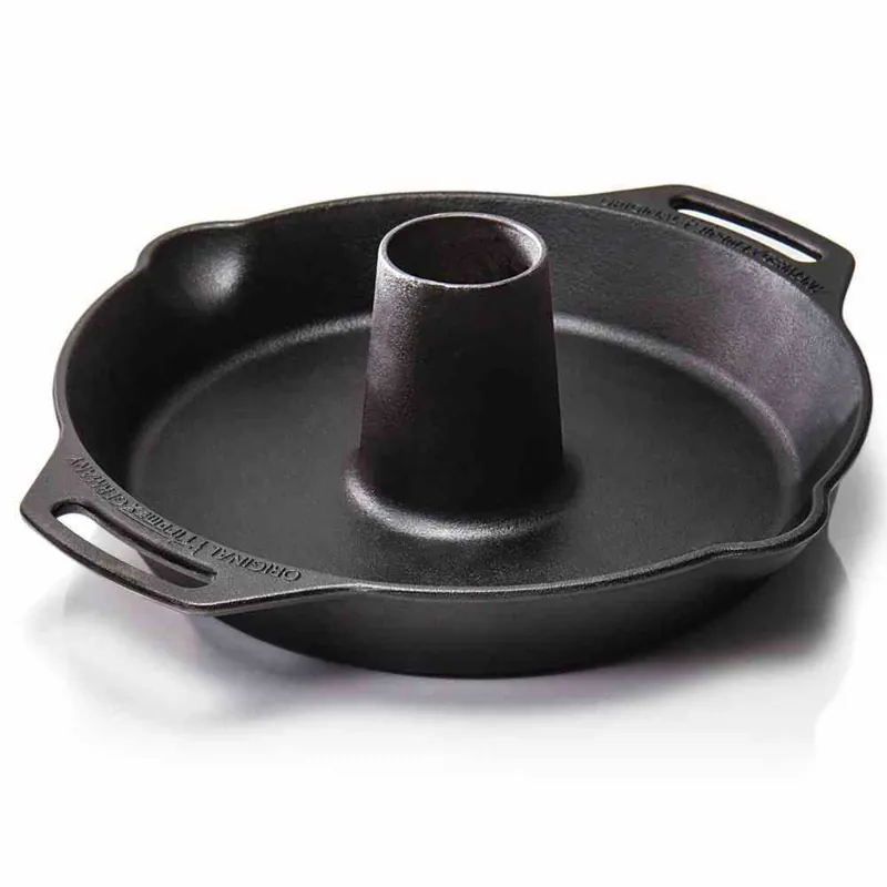 Neuheit Petromax Geflügelbräter cf30 Gusseisen mit Griffen 30x25x10cm Hähnchenhalter