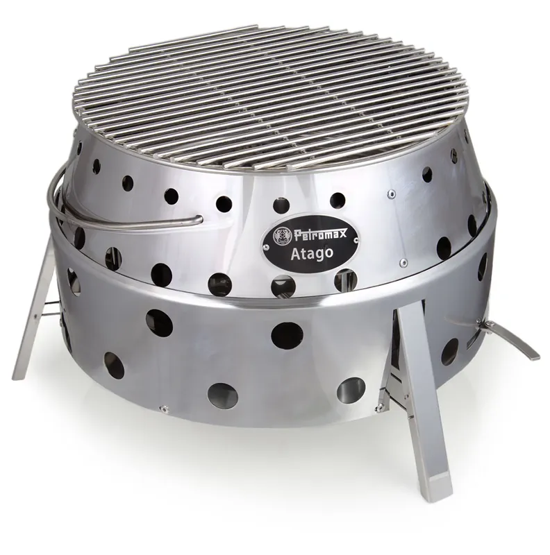 Wochenendangebot Petromax Atago Holz/Holzkohle Grill Feuerschale Feuerstelle Campinggrill Ø 34 cm