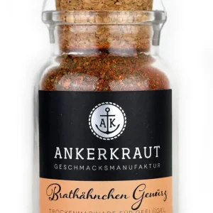 Ankerkraut Brathähnchen Gewürz Gewürzmischung für Geflügel im Korkenglas 75 g Garantierte Lieferung