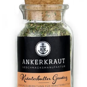 Ankerkraut Kräuterbutter Mix Gewürzmischung Gewürzzubereitung im Korkenglas 65 g Kracherpreis