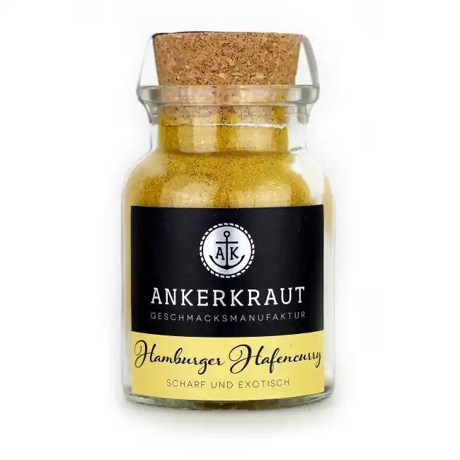 Bestseller Ankerkraut Hamburger Hafencurry Curry im Korkenglas 60 g Currymischung