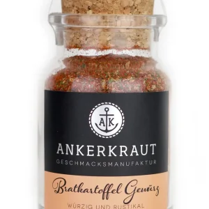 Must-Have Ankerkraut Bratkartoffel Gewürz Gewürzmischung Korkenglas 80 g Röstzwiebeln