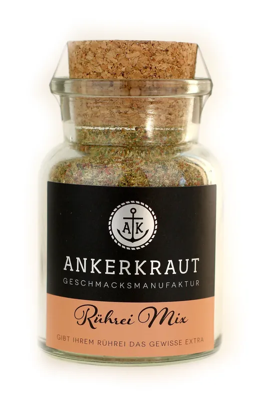 Geprüft Ankerkraut Rührei Mix Gewürzmischung im Korkenglas 80 g Gewürzzubereitung