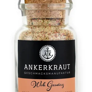 Echt Ankerkraut Wok Gewürz Gewürzmischung im Korkenglas 95 g Wokgemüse