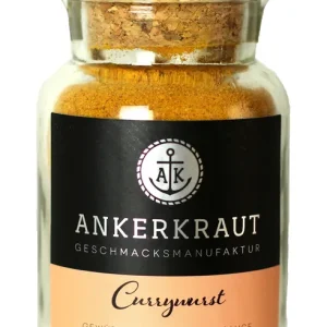 Must-Have Ankerkraut Currywurst Gewürzmischung Currysauce 90 g Gewürz für Wurst Sauce