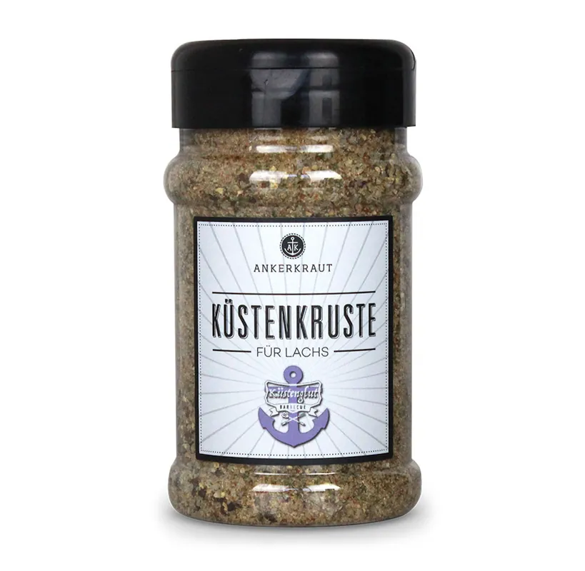 Ankerkraut Küstenkruste BBQ Gewürzmischung im Streuer 310 g Gewürz für Lachs Ausverkauf