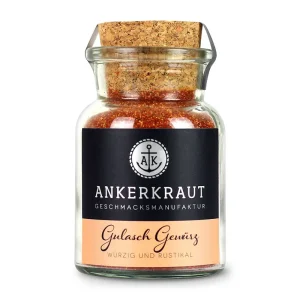 Ankerkraut Gulasch Gewürz Korkenglas 80 g Würzig und Rustikal Gewürzmischung Must-Have