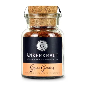 Preiswert Ankerkraut Gyros Gewürz Korkenglas 80 g griechische Gewürzzubereitung