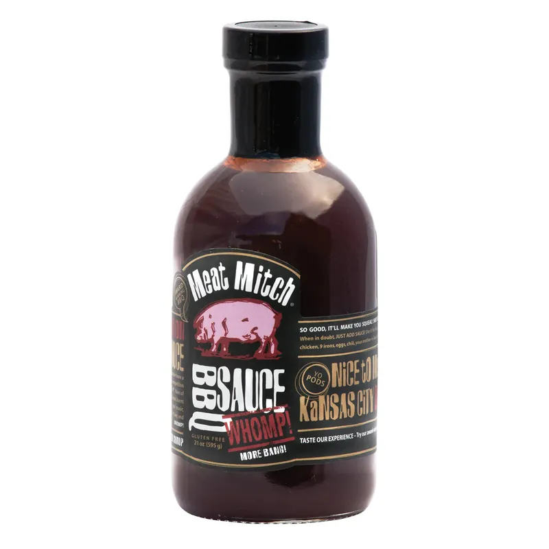 Zertifiziert Meat Mitch Whomp! Competiton BBQ-Sauce 480 ml Grillsauce Barbecuesauce MM-2076
