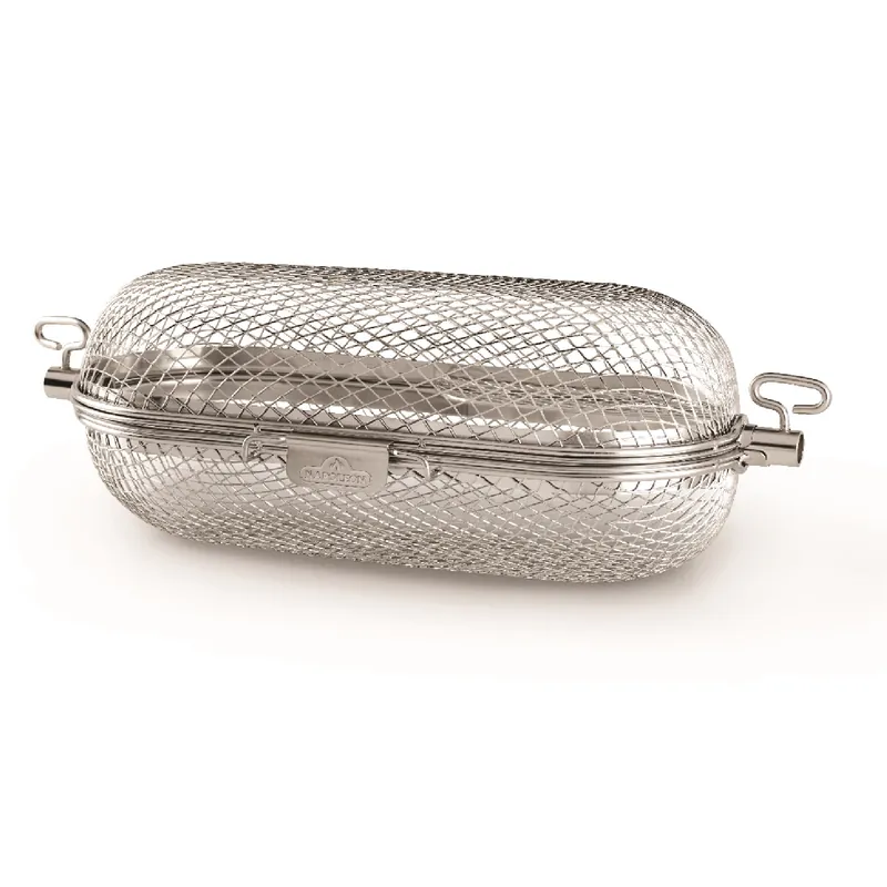 Letzte Chance Napoleon Edelstahl-Grillkorb Rotisserie-Grillkorb für Drehspieße 64000