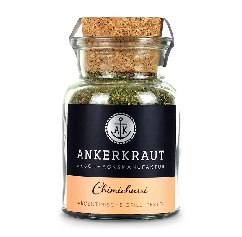 Ankerkraut Chimichurri Gewürz Korkenglas 45 g Steakgewürz Grill-Pesto Grillgewürz Schneller Versand