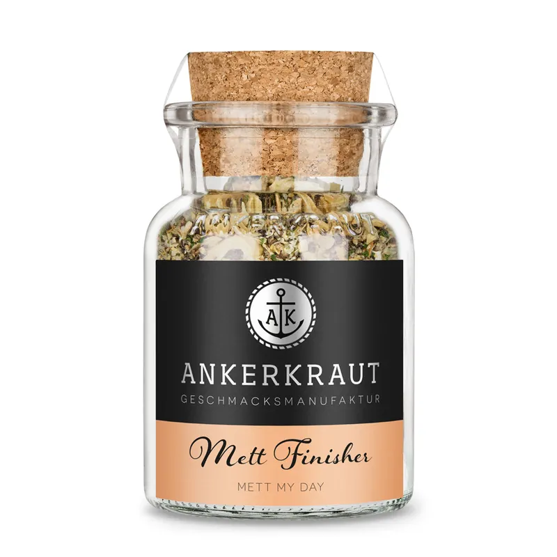Saisonangebot Ankerkraut Mett Finisher Korkenglas 85 g Mettgewürz Gewürzzubereitung