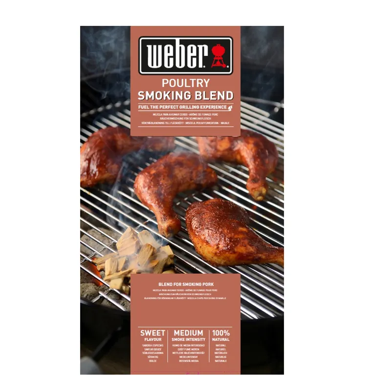 Weber Räucherchips Poultry aus Obsthölzern 700 g Kracherpreis
