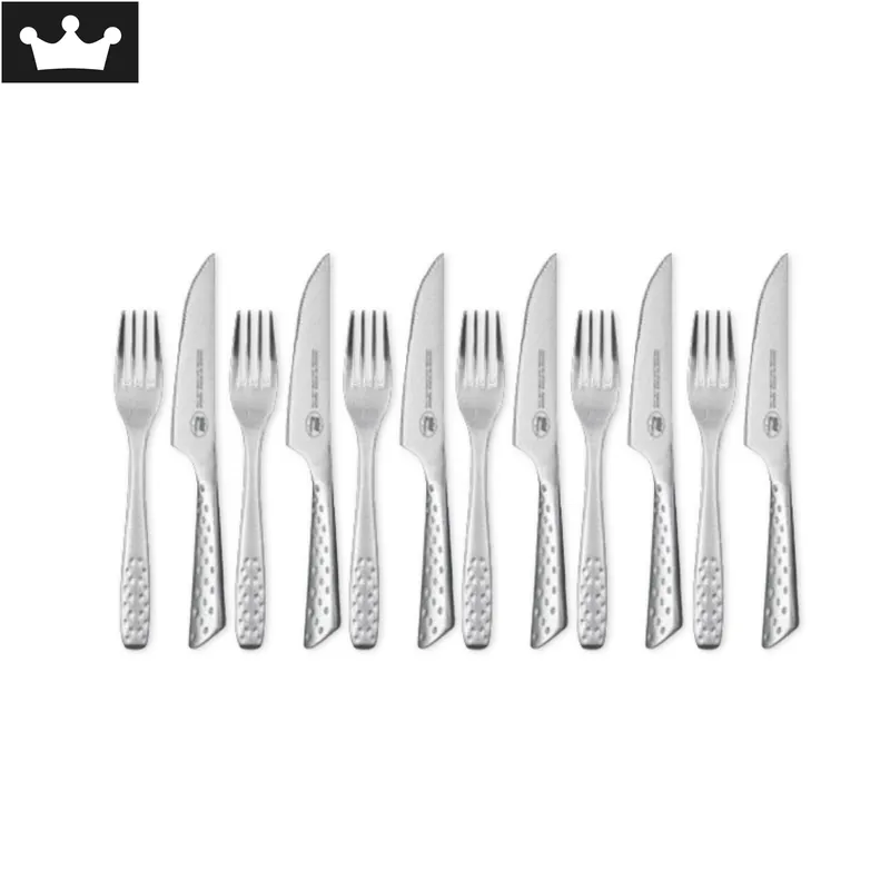 Highlight Weber Deluxe Steak-Set 12-teilig aus Edelstahl