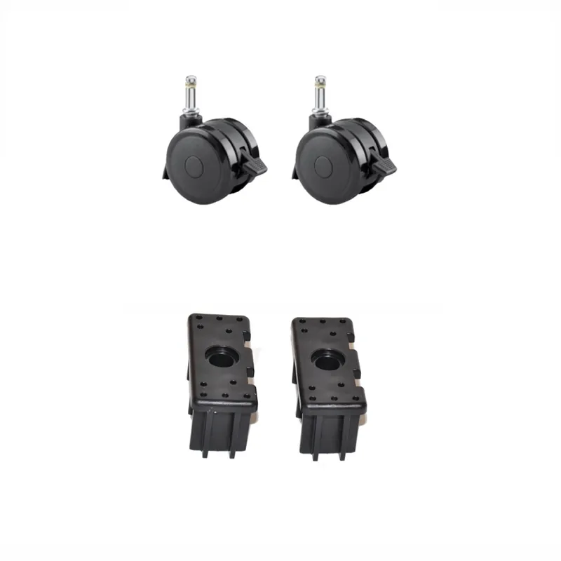 Zertifiziert Weber Lenkrollen-Set Caster Kit inkl. Halterungen für Genesis II Gasgrill-Modelle