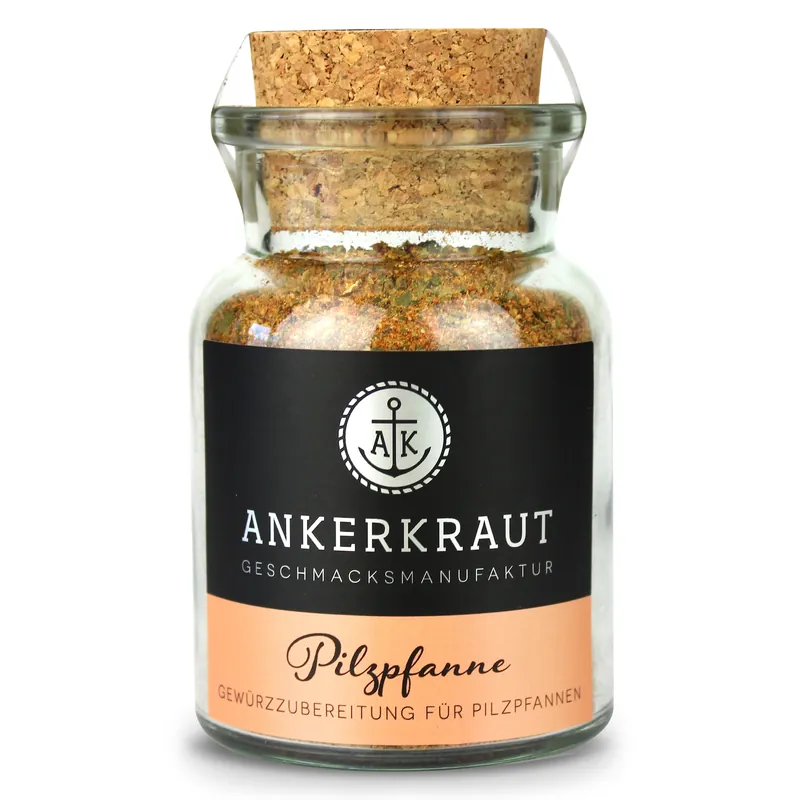 Preiswert Ankerkraut Pilzpfanne Korkenglas 75 g Gewürzmischung für Pilze