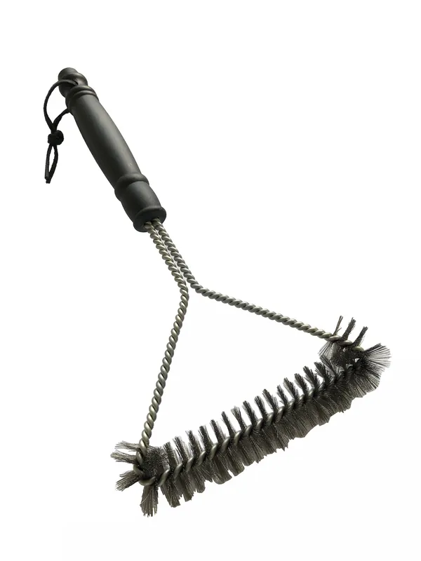 Grillbürste dreieckig 33 cm dreiseitige Reinigungsbürste BBQ Grillrostbürste Jetzt Bestellen