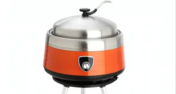 Highlight Vulcano Orange Tragbarer Holzkohlegrill Ø 30 cm