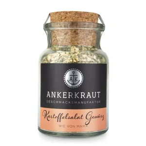 Ankerkraut Kartoffelsalat Gewürz Gewürzzubereitung Gewürzmischung im Korkenglas 55 g Top-Seller