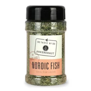 Sonderangebot Ankerkraut Nordic Fish (Finnland) Gewürzzubereitung Gewürzmischung für Fisch im Streuer 230 g