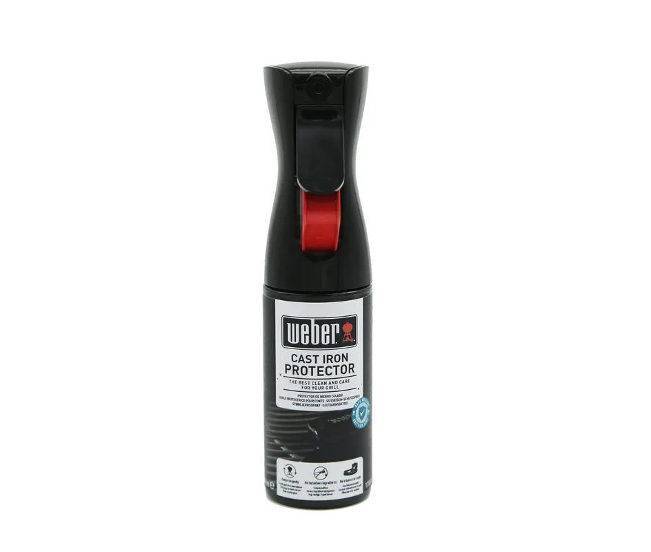 Weber Gusseisen - Schutzspray 200 ml für Grillroste und Zubehör aus Gusseisen Super-Preis