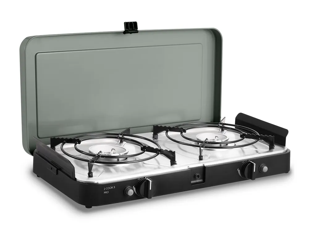 Cadac 2-Cook 3 Pro Stove 50mbar BBQ Gasgrill Tischgrill Campinggrill 203P1-10-DE Preisreduziert