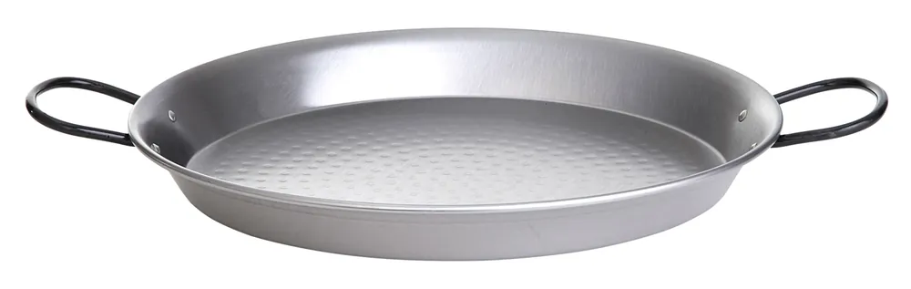 Kracherpreis Paella World Paella Pfanne Grillpfanne Ø 90 cm - Stahl poliert