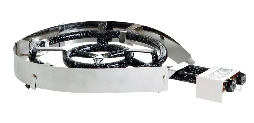 Paella World Variabler Hitze- und Windschutz für Paella-Brenner mit Ø 60 - 70 cm Markenware