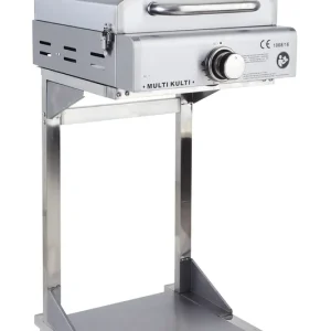 Sale Allgrill MULTI-KULTI Gasgrill Pizzaofen mit Zündsicherung + Unterbau Fuß Ständer
