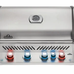Echt Napoleon Prestige Pro 500 Edelstahl Einbau-Gasgrill ERDGAS 21,7 kW 5 Brenner inkl. Drehspieß-Set BIPRO500RBNSS-3