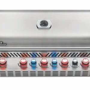 Napoleon Prestige Pro 665 Edelstahl Einbau-Gasgrill 27 kW 7 Brenner inkl. Drehspieß-Set BIPRO665RBPSS-3 Preisreduziert