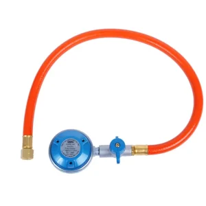 Cadac Gasdruckregler EN417 inkl. Schlauch Gewindeanschluss 30 mbar 1/4‘‘ BSP Linksgewinde Top-Seller