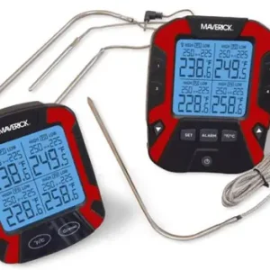 Maverick XR-50 Wireless Remote BBQ & Smoker Thermometer Grillthermometer JS-33639B Direktkauf