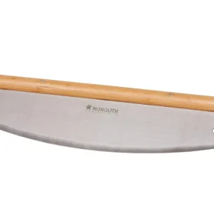Top-Angebot Monolith Pizzaschneider Pizzamesser aus Edelstahl mit Bambusgriff 35 cm 206004