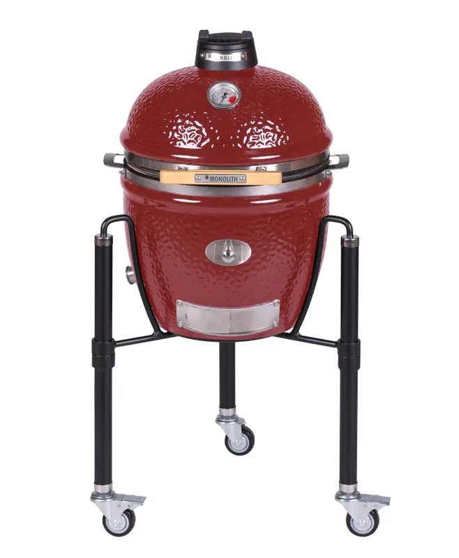 Jetzt Kaufen Monolith Keramikgrill Junior PRO-Serie 2.0 Rot Ø 33 cm Grillrost inklusive Gestell