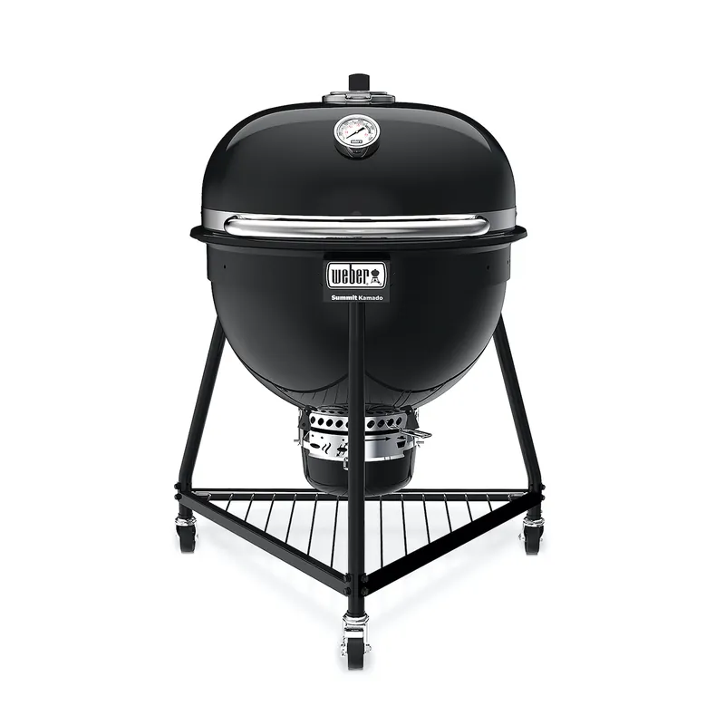 Billig Weber Holzkohlegrill Summit Kamado E6 ø 61 cm Black