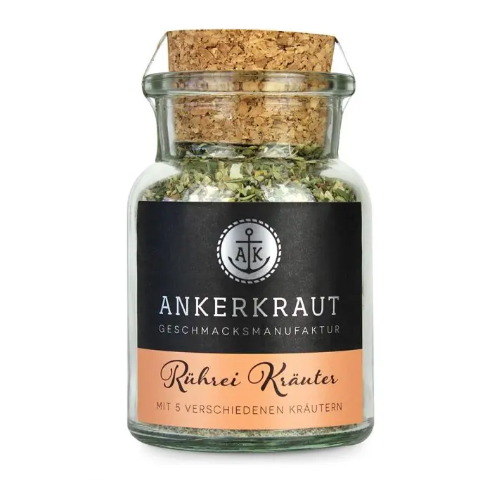 Günstig Ankerkraut Rührei Kräuter Gewürzzubereitung für aromatische Rühreier im Korkenglas 55 g