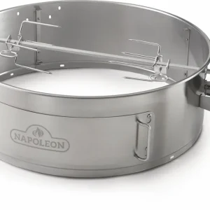 Jetzt Bestellen Napoleon Drehspieß-Set Rotisserie Heavy Duty für Holzkohle Kugelgrill Ø 57 cm 69222