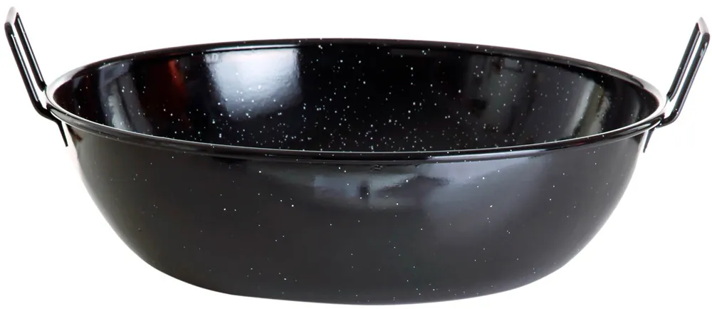 Paella World Schüssel - Emailliert Ø 20 cm zur Zubereitung von Suppen und Eintöpfe Highlight