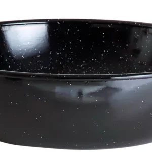 Echt Paella World Schüssel - Emailliert Ø 22 cm zur Zubereitung von Suppen und Eintöpfe