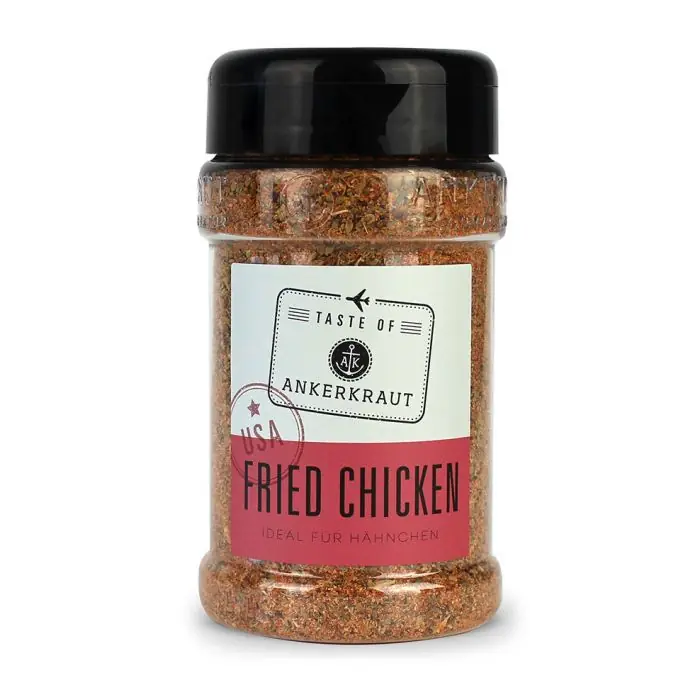 Ankerkraut Fried Chicken (USA) Gewürzzubereitung Gewürzmischung im Streuer 225 g Neue Kollektion