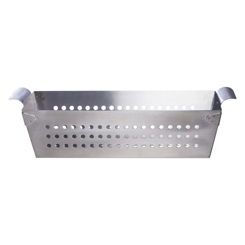 Allgrill Grillkorb aus Edelstahl 30 x 13 x 9 cm Gemüsekorb Must-Have