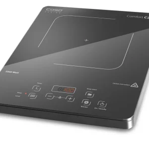 Beliebt Caso Design Comfort C 2000 Mobiles Einzelinduktionskochfeld Kochplatte mit 10 Temperaturstufen