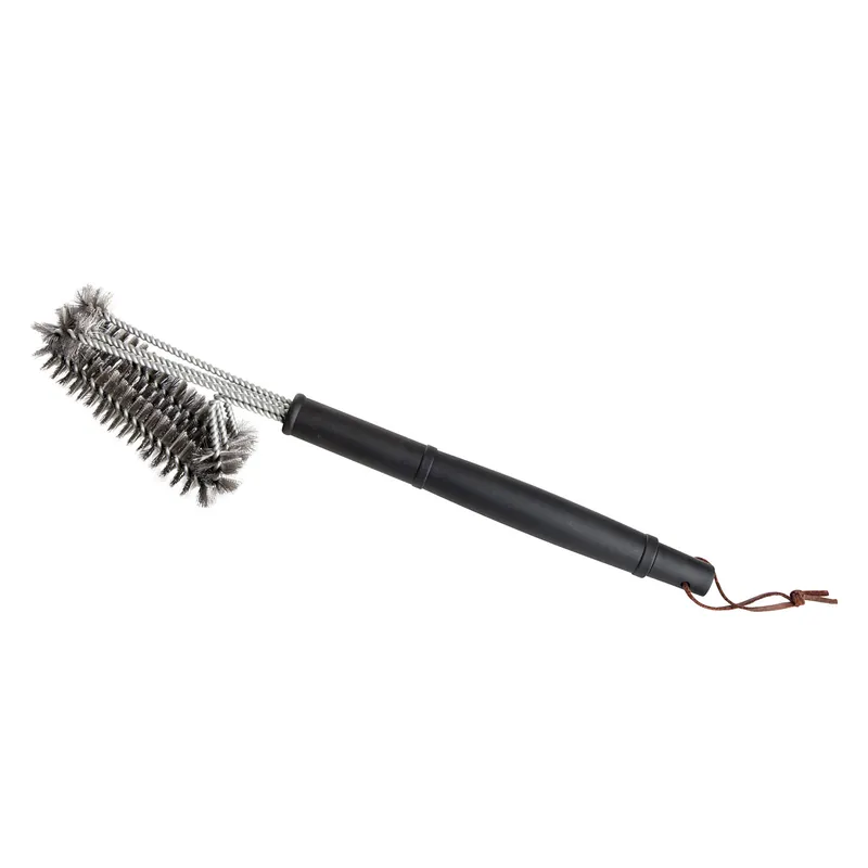 Garantierte Lieferung Allgrill BBQ Grillbürste mit Edelstahlborsten 44 cm längs Grillreinigung