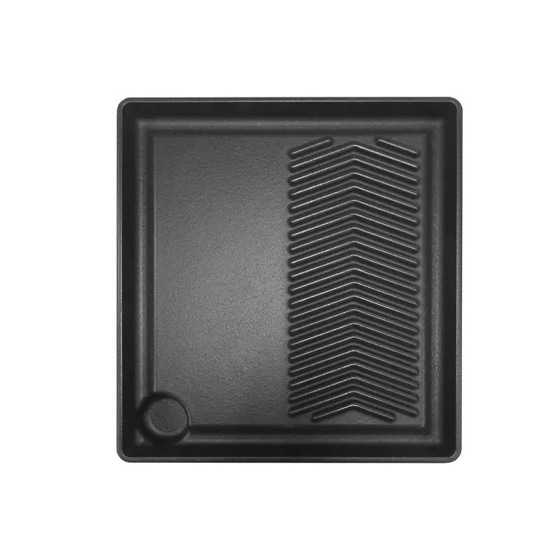 Neue Ware Allgrill Gusseisenkuss® Universal Gussgrillplatte für den Seitenkocher 35 x 32 cm Plancha