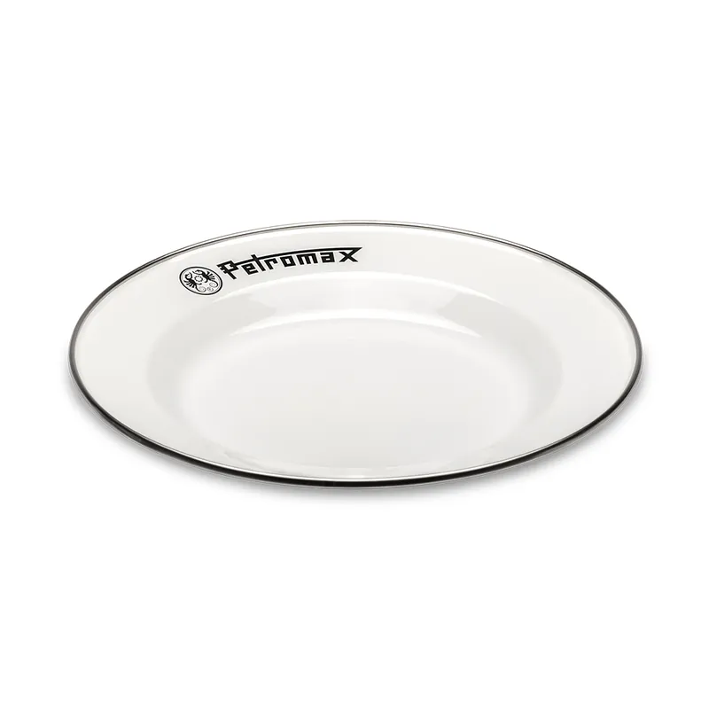 Beliebt Petromax Emaille Teller 2er Set weiß Ø 18 cm - Perfekt für Camping & Outdoor