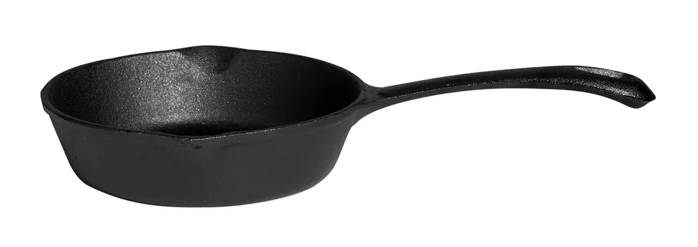Highlight Gusseisenkuss® Gusseisenpfanne mit Stiel Ø 16 cm Gusspfanne Gusseisen