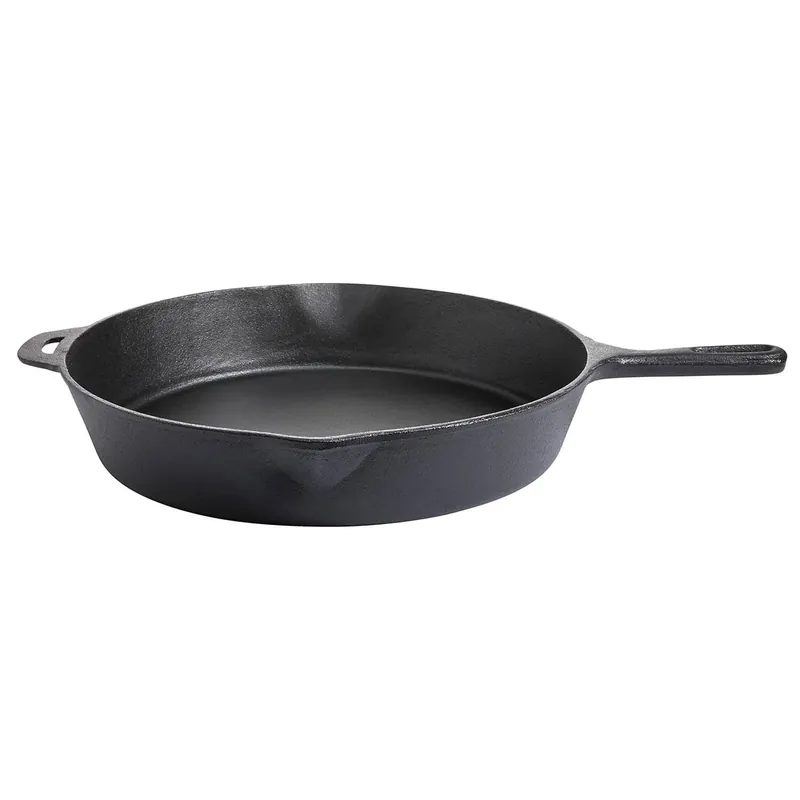 Neuheit Gusseisenkuss® Gusseisenpfanne mit Stiel Ø 39 cm Gusspfanne Gusseisen